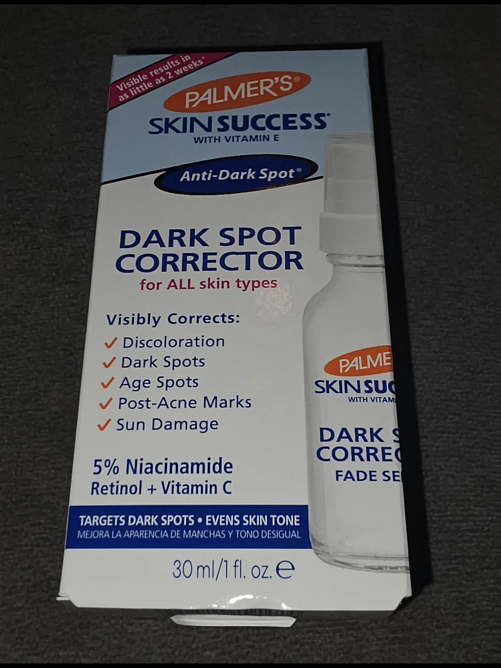 Palmer's Skin Success Dark Spot Corrector Serum — 1fl Oz BNIB